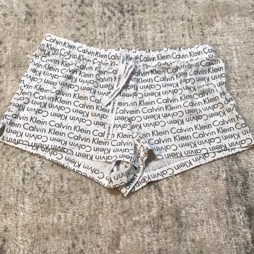 Calvin Klein pajama shorts